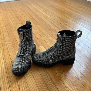 Rag & Bone zip combat boots